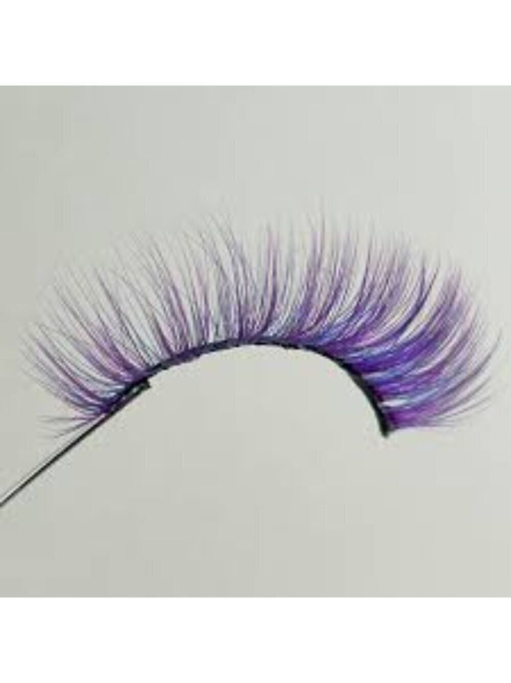 Handmade 3D Faux Mink Eyelashes Purple - Picture 4 of 6